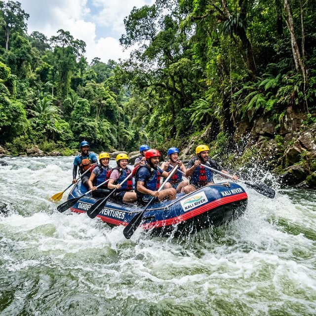 River rafting at Dandeli